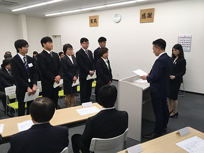 入社式2019